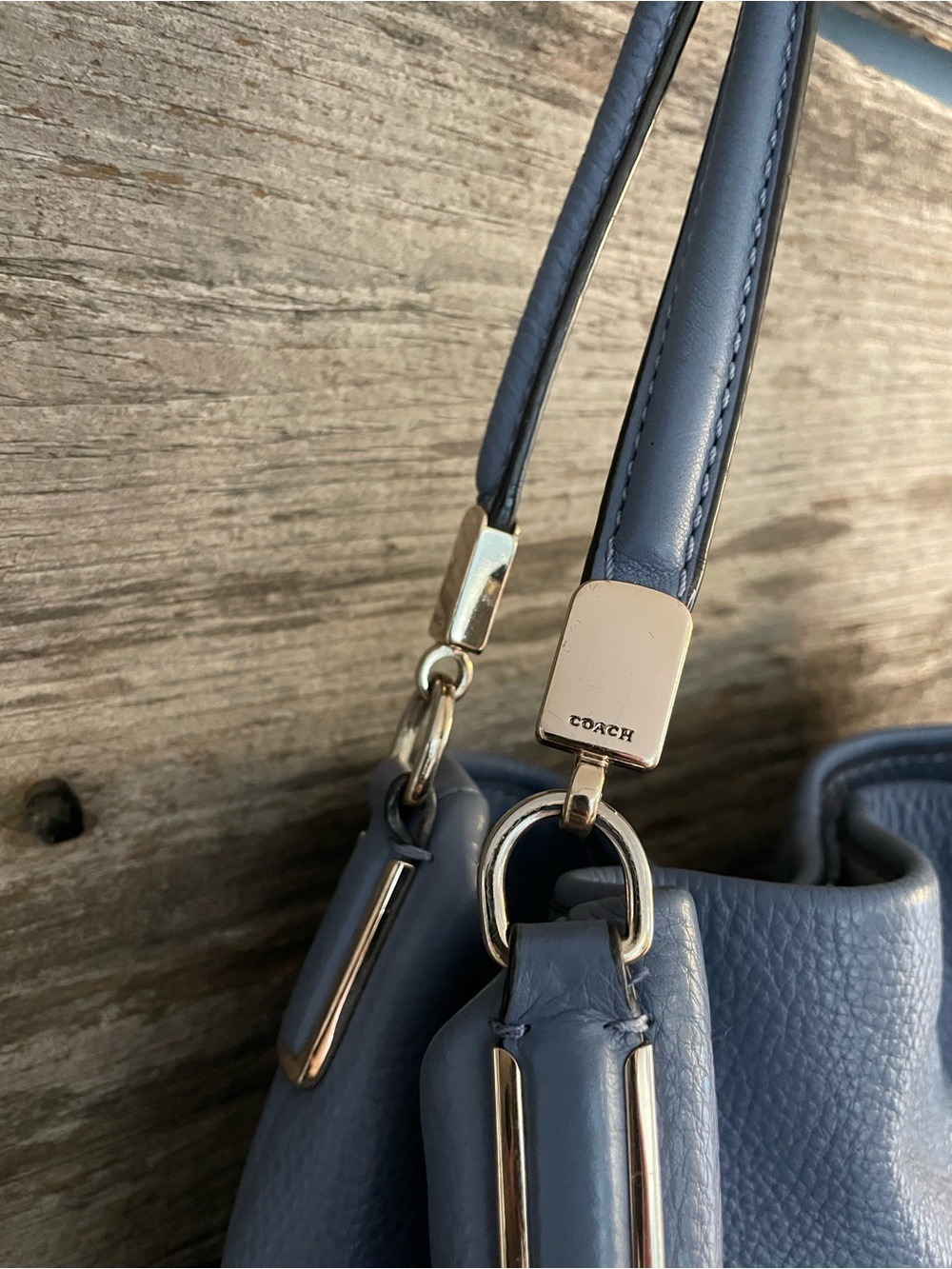 Coach Madison Phoebe Leather Shoulder Bag - Picture 5 of 11